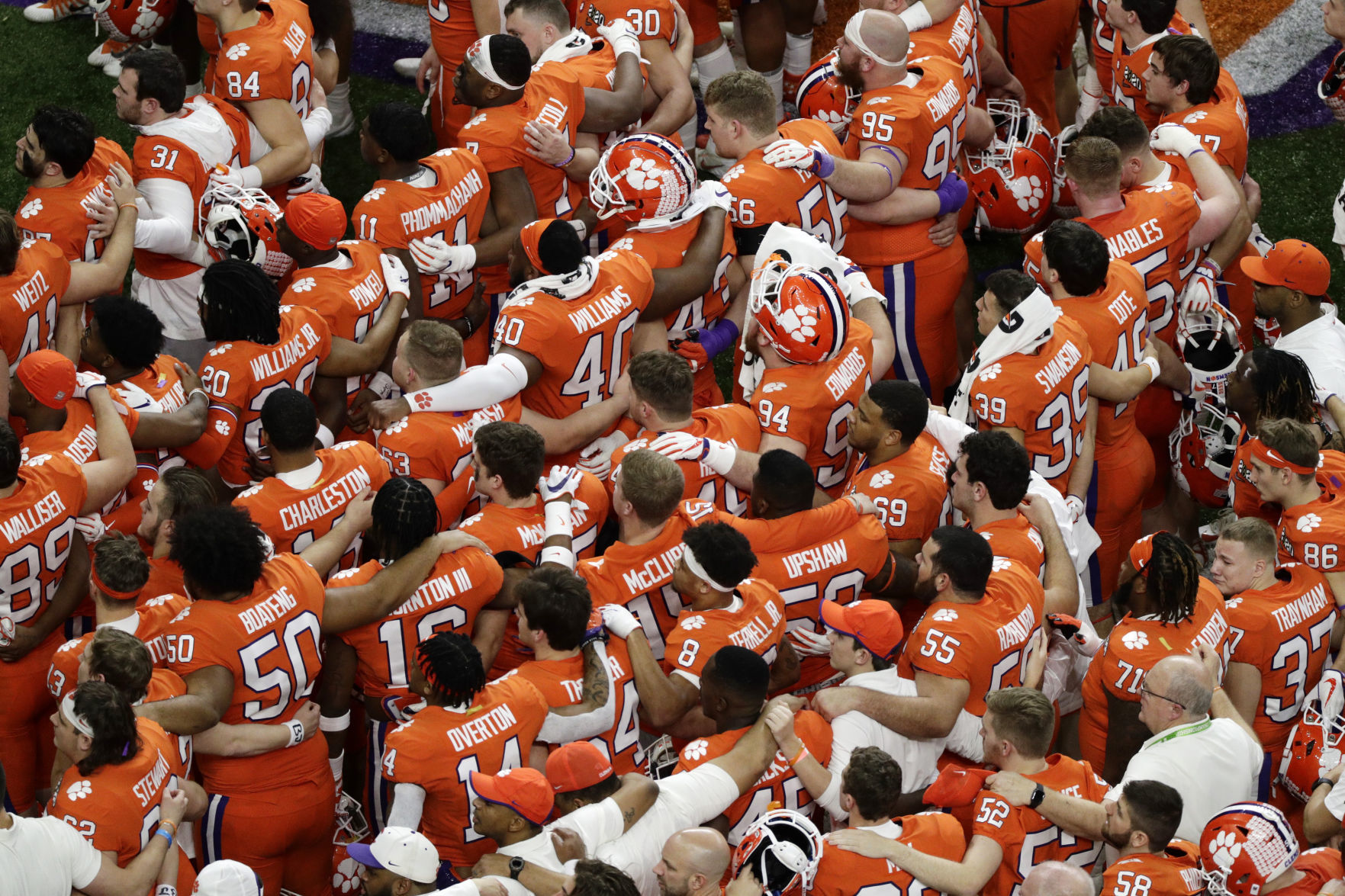 CFP Championship Clemson LSU Football